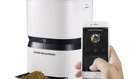 Automatischer Futterautomat von HoneyGuaridan S25 Smart mit App Control