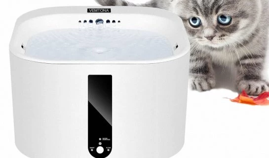 VEMTONA Trinkbrunnen für Katze – Der intelligente Katzenbrunnen